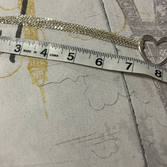 Silver choker necklace - Picture 5 of 8